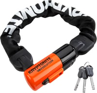 Kryptonite Evolution Series 4 Mini kerékpárlakat integrált lánccal fekete 1