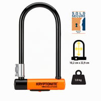 Kryptonite Evolution Standard U-zámok z tvrdenej ocele 10,2x22,9 cm na bicykel, elektrobicykel, kolobežku a motocykel, úroveň zabezpečenia 8/10, s držiakom Flexframe, 1,59 kg 4