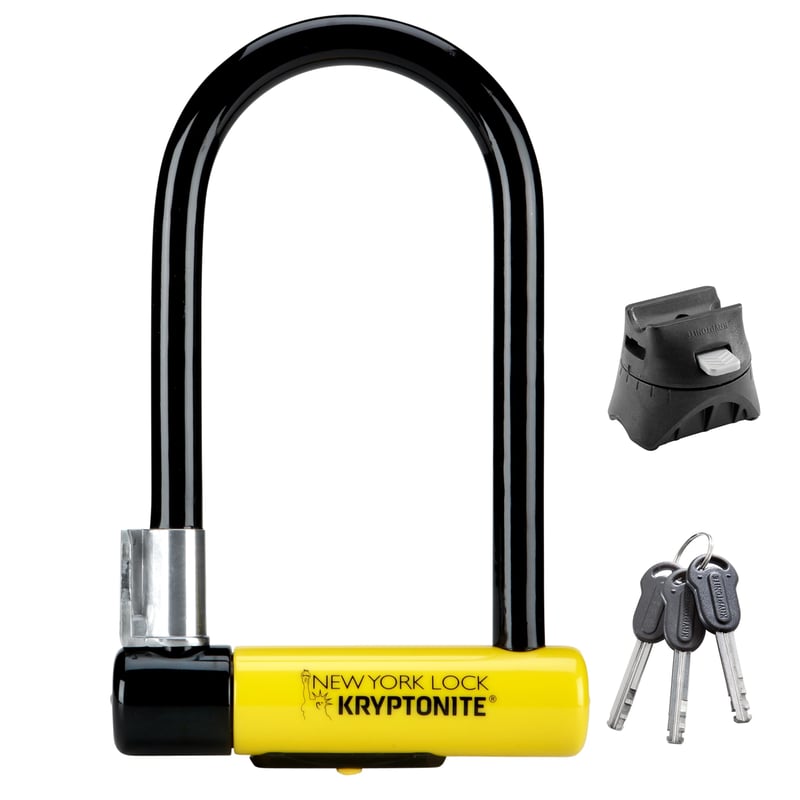 Antifurt tip U Kryptonite New York Standard – Nivel de securitate 9/10 – Antifurt pentru bicicletă cu protecție ridicată