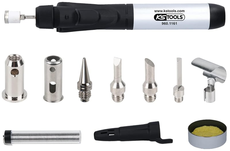 KS Tools 11 részes mikro forrasztó készlet precíziós munkához