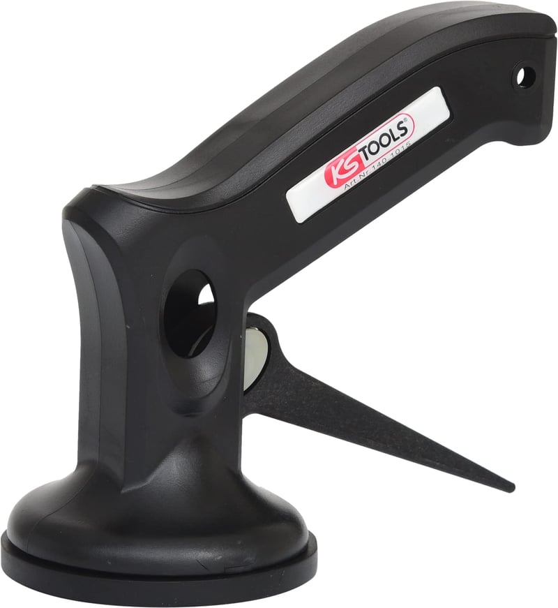 KS Tools 140.1015 Jednoručni mini vakuumski podizač, nosivost 8 kg, s vakuumskom čašicom promjera 70 mm