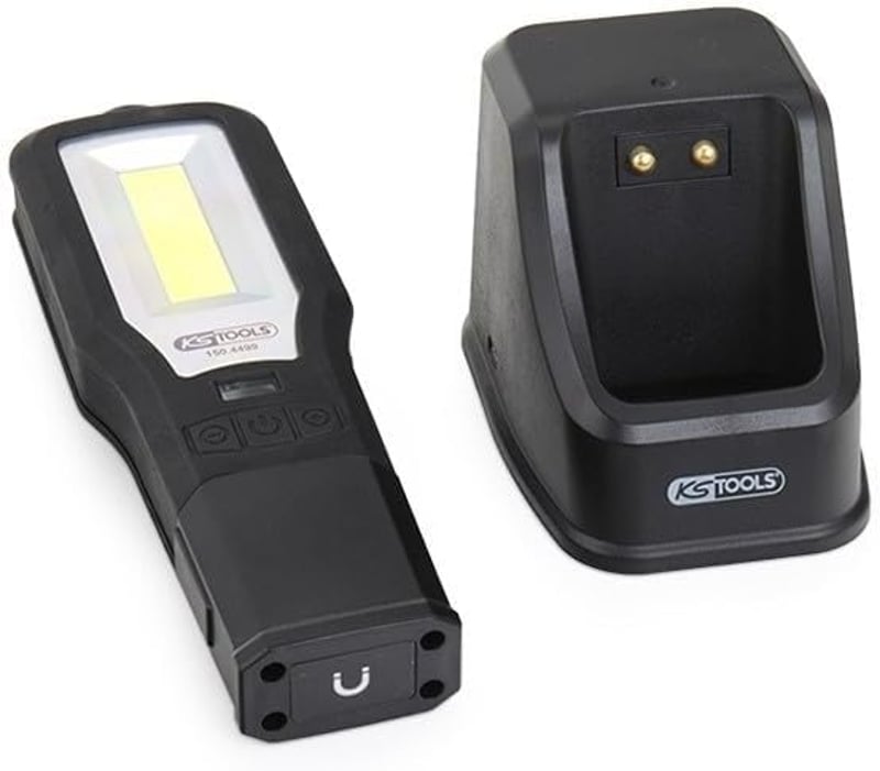 KS Tools Hajlítható Munkalámpa 550 Lumen Mobil Műhelylámpa LED