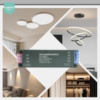 KSIBNW 24V 150W LED Tápegység - 230V-ról 24V-ra Átalakító Adapter, Villogásmentes, Túlmelegedés Elleni Védelemmel LED Szalagokhoz 6