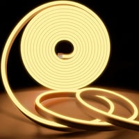 KSIBNW Neon LED szalag meleg fehér 2m IP65 vízálló távirányítóval 1