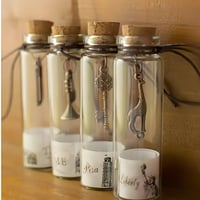 Ksnowqi 20 ks Skúmaviek s korkovou zátkou 50 ml, mini sklenené fľaštičky s uzáverom, malé fľaštičky na svadobnú výzdobu, párty doplnky, darček, krstiny 7