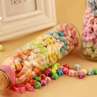 Ksnowqi 20 ks Skúmaviek s korkovou zátkou 50 ml, mini sklenené fľaštičky s uzáverom, malé fľaštičky na svadobnú výzdobu, párty doplnky, darček, krstiny 5
