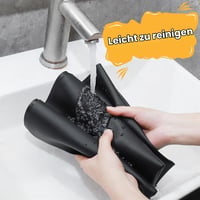 Silikónová podložka Kssvzz veľká 70x50 cm, čierna, protišmyková nepriľnavá podložka na stôl, podložka na maľovanie a odlievanie živice, DIY pracovná podložka 7
