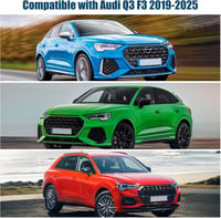 kswiown Audi Q3 F3 napellenző szett 8 részes, összecsukható hővédelem tárolóval 4