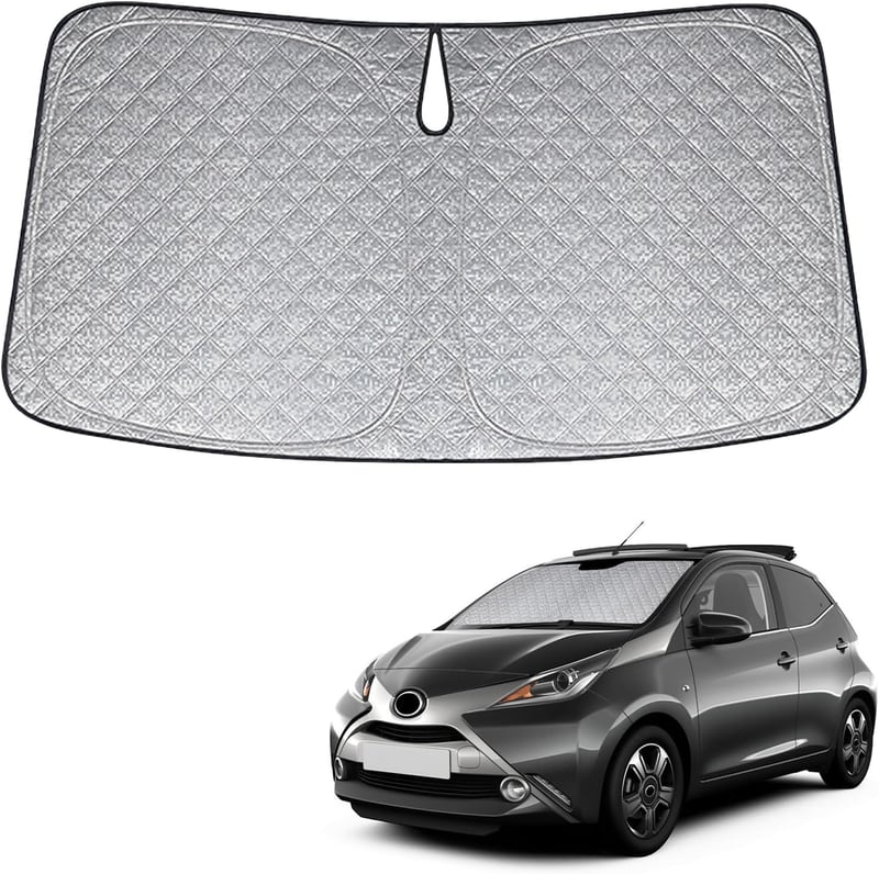 kswiown Toyota Aygo X napellenző szélvédő 2022-2025 összecsukható UV védelem