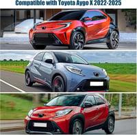 kswiown Toyota Aygo X napellenző szélvédő 2022-2025 összecsukható UV védelem 4