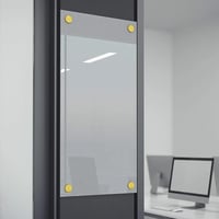 KtbeYTi 8 db arany rozsdamentes acél fali üveg rögzítő távtartó csavar 19 x 25 mm hirdetőtábla tartóhoz 5