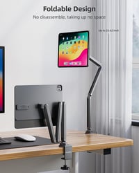 KU XIU X36 PRO MAX mágneses töltőállvány iPad Pro 11" M4 alumínium tartó 360° forgatható 5
