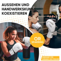 KUANG QUAN Boxkesztyű Férfi Női Edzés MMA Kickboxing Thai Box 6