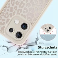 Husă 2 buc. pentru Xiaomi Redmi Note 13 Pro 5G / Poco X6 5G 6,67", husă de protecție din silicon TPU mat, rezistentă la șocuri, cu model de leopard 4