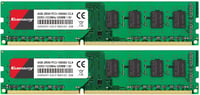 Kuesuny 8GB DDR3 1333MHz Memória Kit 2x4GB PC3-10600 UDIMM 240 Pin Asztali Számítógép RAM Modul 1