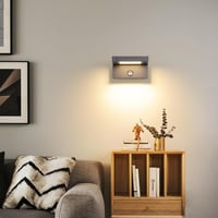 KUKAK LED kültéri fali lámpa mozgásérzékelővel, 350° forgatható, IP65 vízálló 8