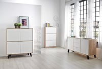 Kukicu fekete bútor lábak 12cm - 4 darabos szett csavarokkal 4