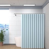 KULACO nastaviteľná sprchová tyč v tvare L 100-120x100-190 cm, nerezová rohová tyč na sprchový záves do kúpeľne 7