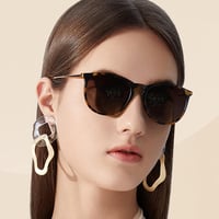 Kunchu Polarizált Napszemüveg Női Férfi Retro Kerek UV400 Védelem Vintage Stílus Unisex 2