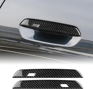KUNGKIC poklopac vanjske kvake za Mini Cooper E SE JO1 EV 2024, karbonska vlakna - crni