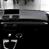 KUNGKIC Szénszálas Műszerfal Dekorcsík BMW 1-es E81 E82 E87 E88 Fekete 7