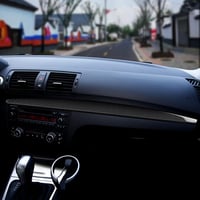 KUNGKIC Szénszálas Műszerfal Dekorcsík BMW 1-es E81 E82 E87 E88 Fekete 6