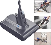 Acumulator de schimb KUNLUN 21,6V pentru aspirator vertical fără fir Dyson V7 SV11 Trigger Animal Motorhead Extra Absolute Fluffy 7
