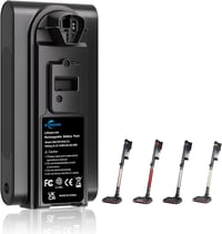 KUNLUN V8 csereakkumulátor Dyson V8 / SV10 porszívóhoz - 4500 mAh, 21.6V 1