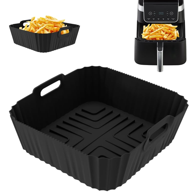 Kunoli silikonski kalup za fritezu na vrući zrak – kompatibilan dodatak za Ninja AF180EU AF140EU Max Pro 6,2 L, Philips 6,2 L, COSORI 5,5 L Airfryer