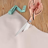 KUONIIY Professzionális Varrócső 24 cm Rozsdamentes Acél Réz Szövet Bőr 5