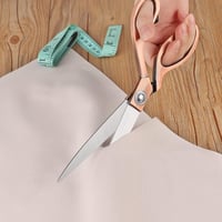 KUONIIY Professzionális Varrócsolyó Szett 20cm+26cm Rozsdamentes Acél 5