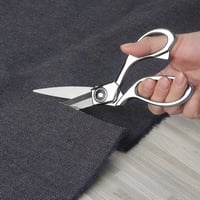 KUONIIY Profi Varrógép Olló Szett 20+26cm Rozsdamentes Acél Ezüst 5