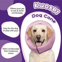 Kuoser Nyakörv Lick Protection XL Lila - Állítható Védőnyakörv Kutyáknak 5