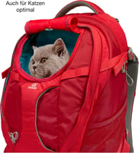 Kurgo G-Train kutyahátizsák integrált kisállat rekesszel, vízálló alappal, fekete, 11 kg-ig 10