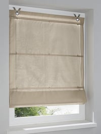 Kutti Kessy Bessy rimska zavjesa 60x140 cm, prirodna boja, rolo zavjesa za prozor 1