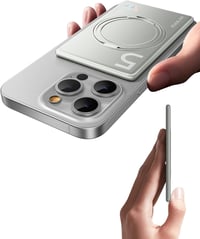 Kuulaa Mágneses Powerbank 5000mAh - Ultravékony 8mm, 20W PD Gyorstöltés, Vezeték Nélküli Töltő iPhone 16/15/14/13/12 Sorozathoz 1