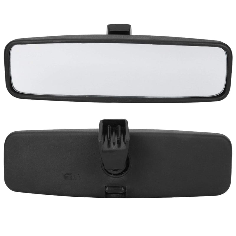 Oglindă retrovizoare interioară Kuuleyn cu carcasă ABS, cod 814842, pentru modelele Peugeot 107, 206, 106, oglindă auto cu montare pe parbriz