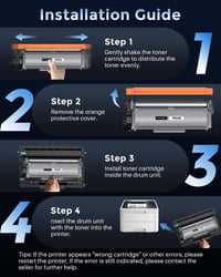 Kuva TN2320 Čierny toner Brother TN2320 TN2310 kompatibilná kazeta pre DCP-L2520DW MFC-L2720DW MFC-L2700DW DCP-L2560DW L2740DW 3-kusové balenie 5