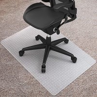 Kuyal 75x120 cm PVC Szőnyegvédő Székalátét Irodai Szék Alá Átlátszó Szegecselt 2