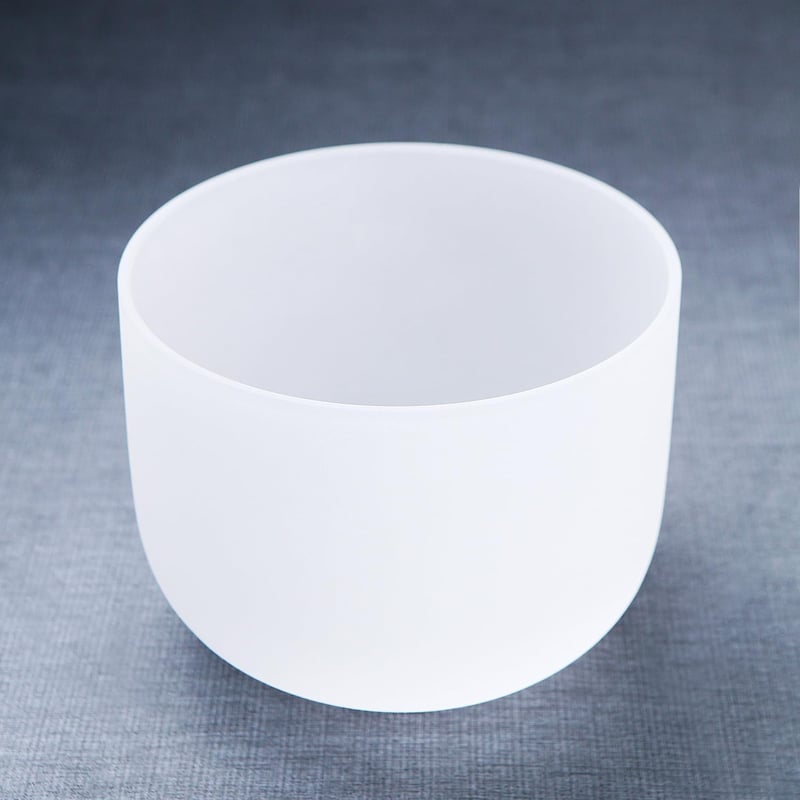 KVKA 432Hz Kristály Éneklő Tál 28cm D Hang Chakra Meditáció Jógához