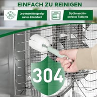 Kwasyo rozsdamentes acélból készült szárítógép 12 szinttel, 1000W, forgó funkcióval 8