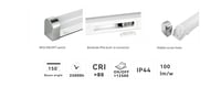 LED svietidlo nad zrkadlo Kwazar do kúpeľne s vypínačom, 15 W, 1500 lm, IP44, neutrálne biele svetlo, chróm, 230 V 4