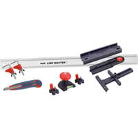 Set de 10 rigle de precizie kwb LINE MASTER, 800 mm – Instrument de măsurare profesional 1