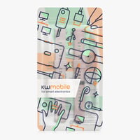 kwmobile 2x náhradný silikónový remienok pre inteligentné hodinky a fitness náramky Shang Wing L2 - sada remienkov z TPU - levanduľová a staroružová 7