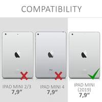 kwmobile Apple iPad Mini 5 (2019) prozirna TPU silikonska maska - meka zaštitna maska za tablet - prozirna 6