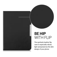 Flip puzdro kwmobile pre čítačku e-kníh Tolino Shine 2 HD, umelá koža – čierne 2