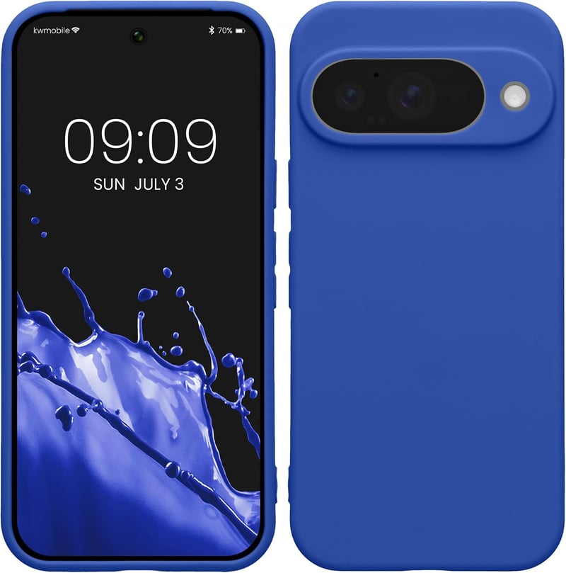 kwmobile Google Pixel 10 szilikon tok - Baltic Blue