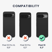 kwmobile Google Pixel 10 szilikon tok - Baltic Blue 2