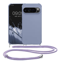 Silikónový kryt na krk kwmobile pre Google Pixel 9 / Pixel 9 Pro – levanduľový 8