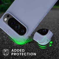 Silikónový kryt na krk kwmobile pre Google Pixel 9 / Pixel 9 Pro – levanduľový 6